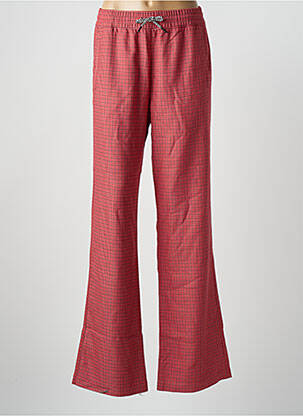 Pantalon larg roz ESSENTIEL ANTWERP femeie