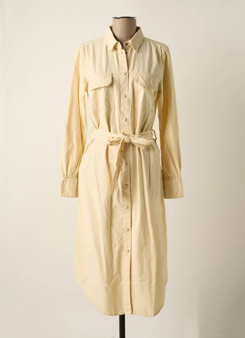 Rochie midi bej OBJECT femeie