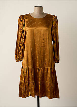 Rochie scurtă maro ESSENTIEL ANTWERP femeie