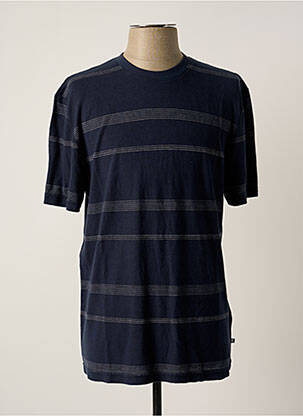 Tricou albastru SAMSOE & SAMSOE bărbat