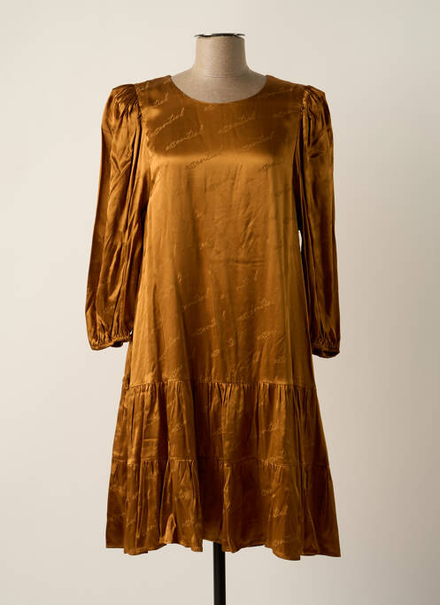 Rochie scurtă maro ESSENTIEL ANTWERP femeie