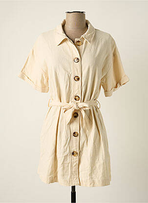 Rochie midi bej GRACE & MILA femeie