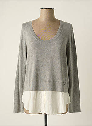 Pulover gri SUNCOO femeie