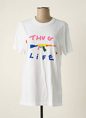 Tricou alb COMMUNE DE PARIS 1871 femeie