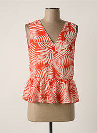 Top portocaliu MOLLY BRACKEN femeie