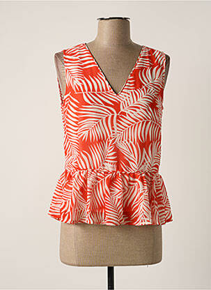 Top portocaliu MOLLY BRACKEN femeie