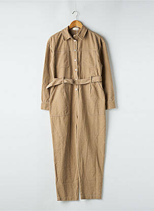 Salopetă-pantalon bej THE KORNER femeie