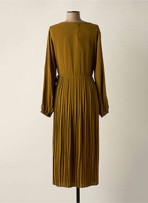 Rochie midi maro VILA femeie