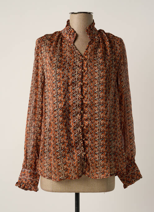 Cămașă maro MOLLY BRACKEN femeie