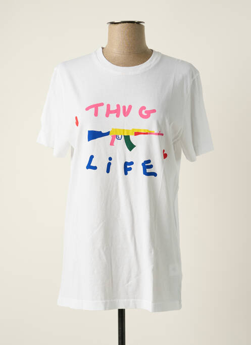 Tricou alb COMMUNE DE PARIS 1871 femeie