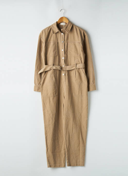 Salopetă-pantalon bej THE KORNER femeie