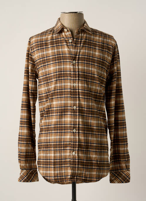 Cămașă cu mâneci lungi maro SAMSOE & SAMSOE bărbat