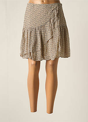 Fustă scurtă bej SECOND FEMALE femeie