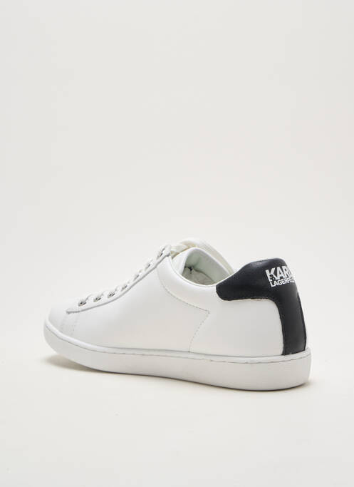 Adidași alb KARL LAGERFELD femeie