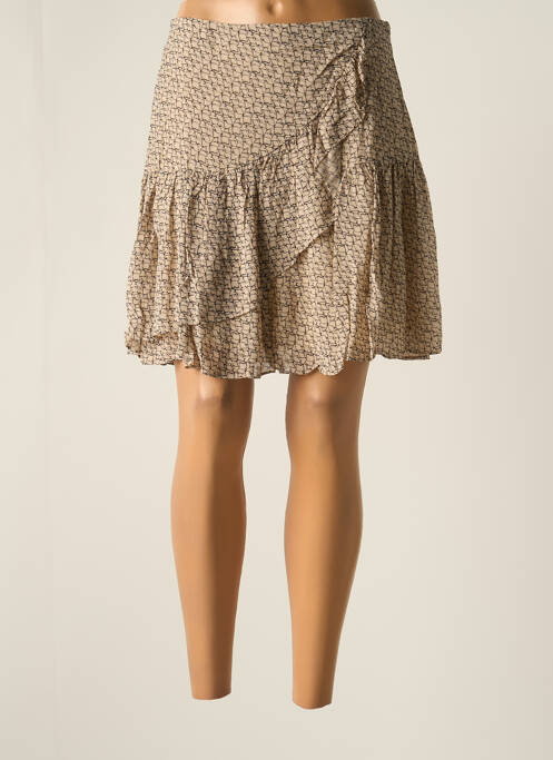 Fustă scurtă bej SECOND FEMALE femeie