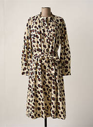 Rochie midi bej SECOND FEMALE femeie