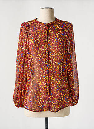 Cămașă maro GRACE & MILA femeie