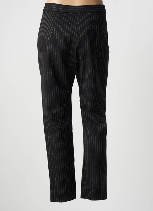 Pantalon drept negru MAX&CO. femeie