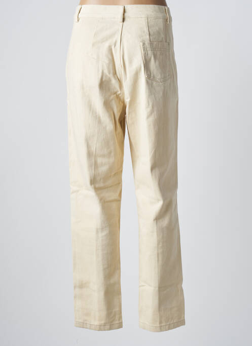 Blugi cu croială dreaptă bej GRACE & MILA femeie