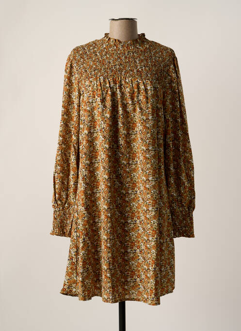 Rochie scurtă bej MOLLY BRACKEN femeie