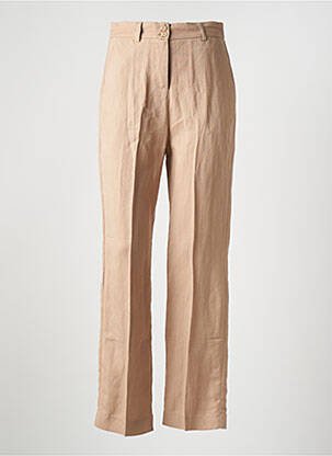 Pantalon drept bej GRACE & MILA femeie