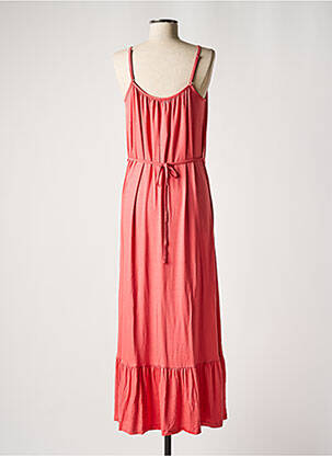 Rochie lungă roz MSCH COPENHAGEN femeie