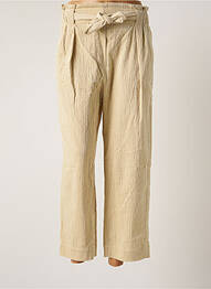 Pantalon larg bej SESSUN femme