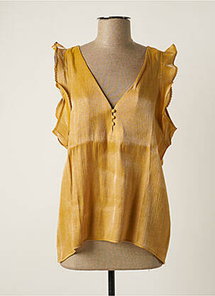 Top portocaliu VILA femeie