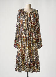 Rochie midi bej SCOTCH & SODA femme