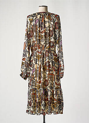 Rochie midi bej SCOTCH & SODA femeie