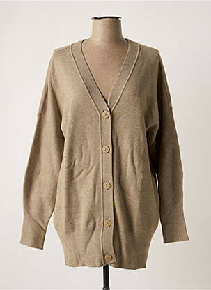 Vestă cu mâneci lungi bej VILA femeie