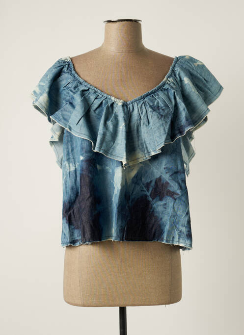 Top albastru SAK'S femeie