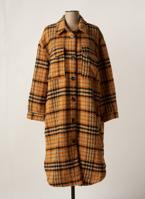 Palton lung bej OBJECT femeie