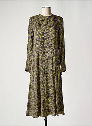 Rochie midi verde SAMSOE & SAMSOE femeie