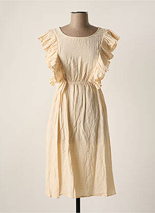 Rochie midi bej MOLLY BRACKEN femeie