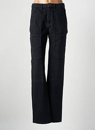 Blugi cu croială dreaptă negru KENZO femeie