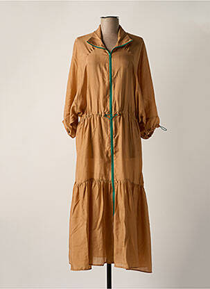 Rochie lungă roz SAK'S femeie