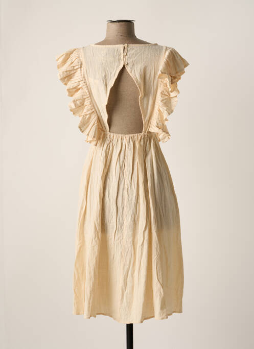 Rochie midi bej MOLLY BRACKEN femeie