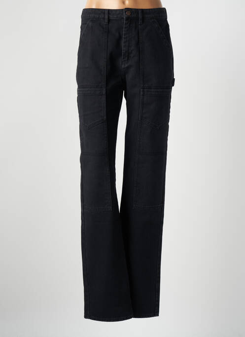 Blugi cu croială dreaptă negru KENZO femeie