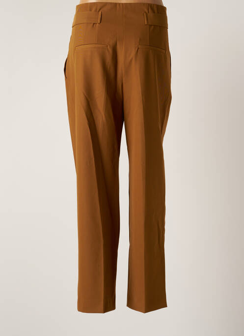 Pantalon drept bej SELECTED femeie