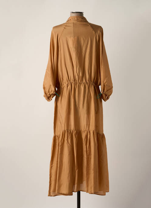 Rochie lungă roz SAK'S femeie