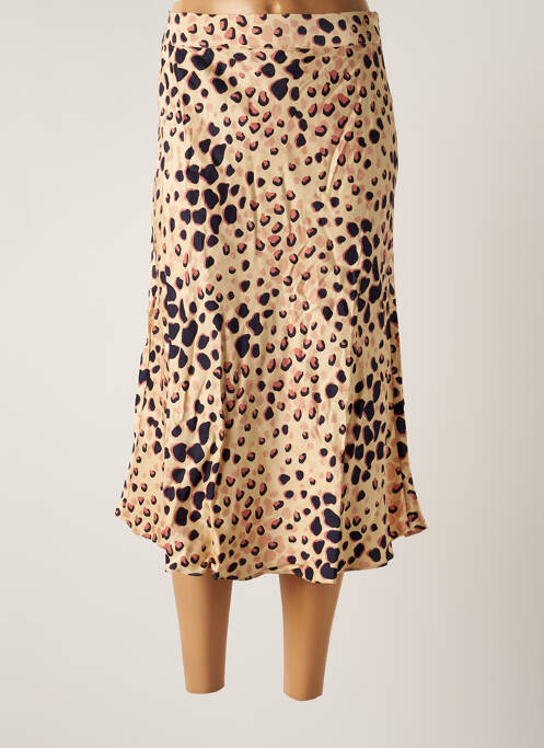 Fustă midi bej SECOND FEMALE femeie