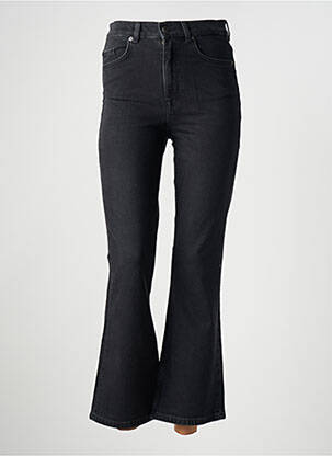 Blugi cu croială dreaptă negru SELECTED femeie