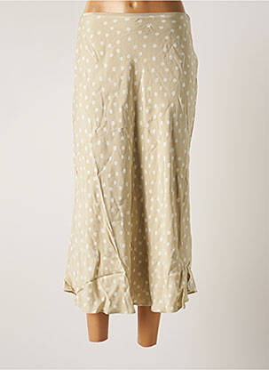 Fustă midi bej SAMSOE & SAMSOE femeie