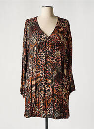 Rochie scurtă multicolor PLEASE femeie