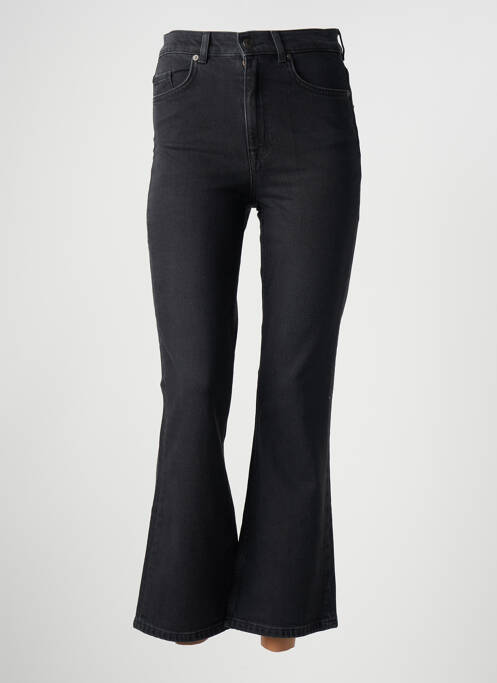 Blugi cu croială dreaptă negru SELECTED femeie