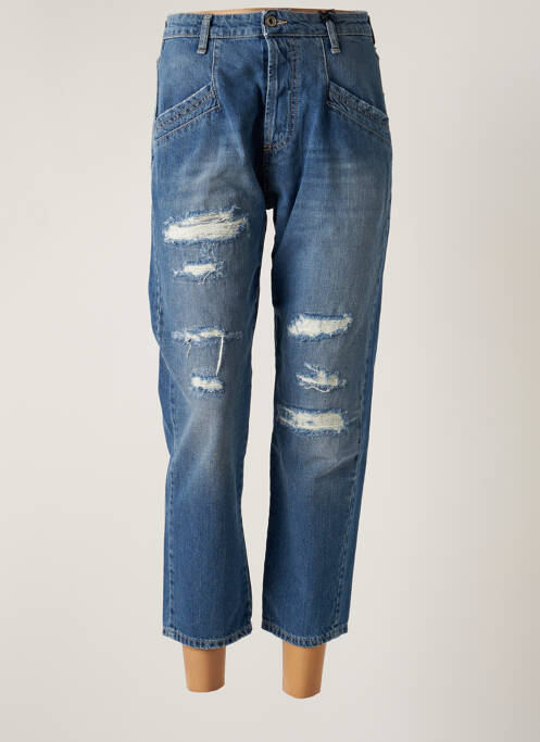 Blugi boyfriend albastru PLEASE femeie