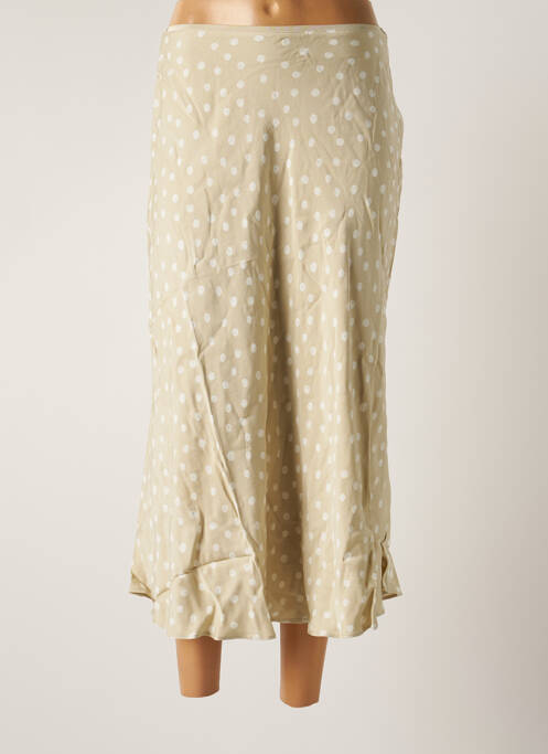 Fustă midi bej SAMSOE & SAMSOE femeie