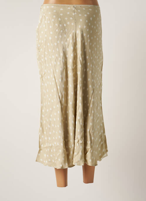 Fustă midi bej SAMSOE & SAMSOE femeie