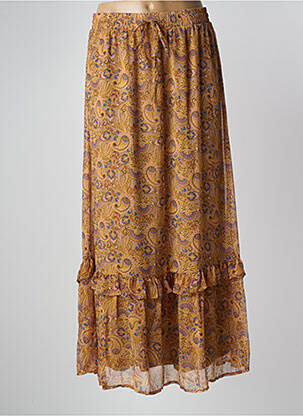 Fustă lungă bej VILA femeie